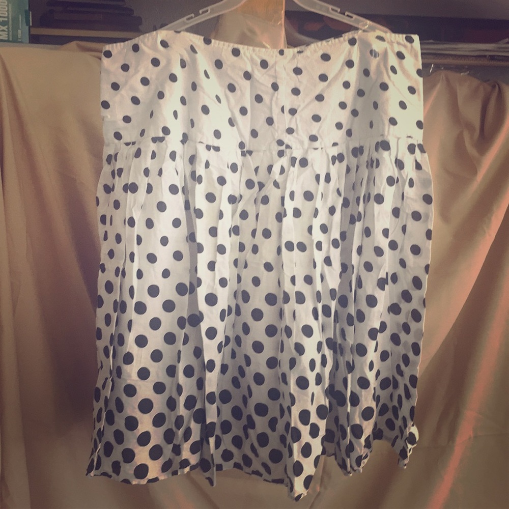 Polka Dot Plus Skirt